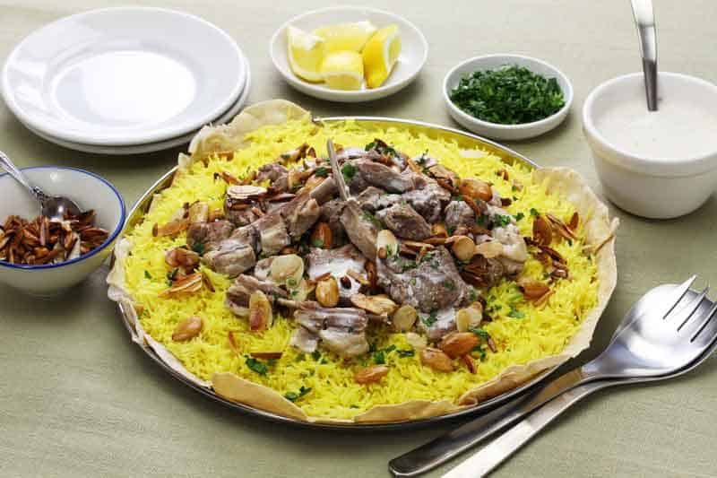 Jordanian Mansaf is a must-try dish in Mansaf